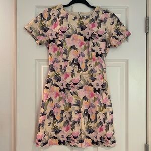 French Connection - Floral Mini Dress Size 4 (fits like XS/S)